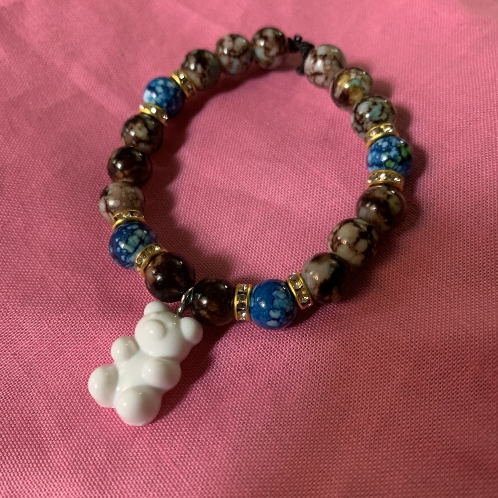 White Gummy Bear Bracelet